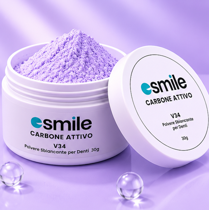 ESMILE Instant Teeth Whitening Charcoal Powder