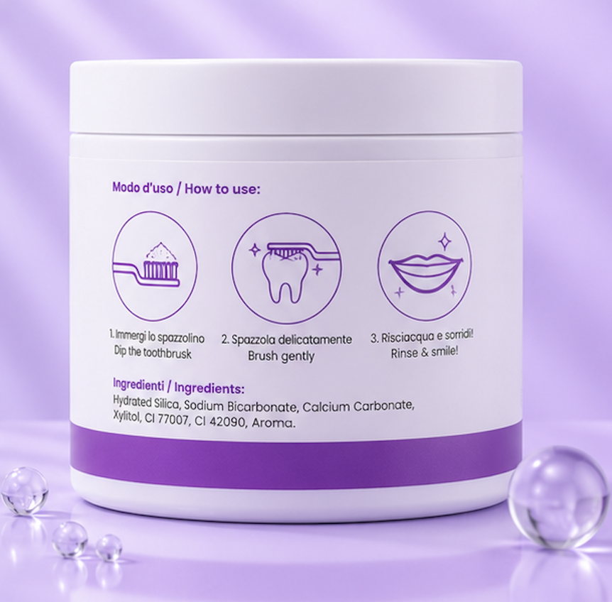 ESMILE Instant Teeth Whitening Charcoal Powder