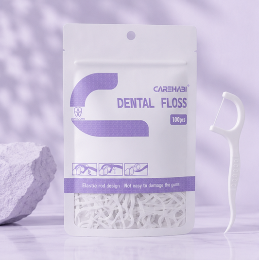 100 Pcs Dental Floss with Handle