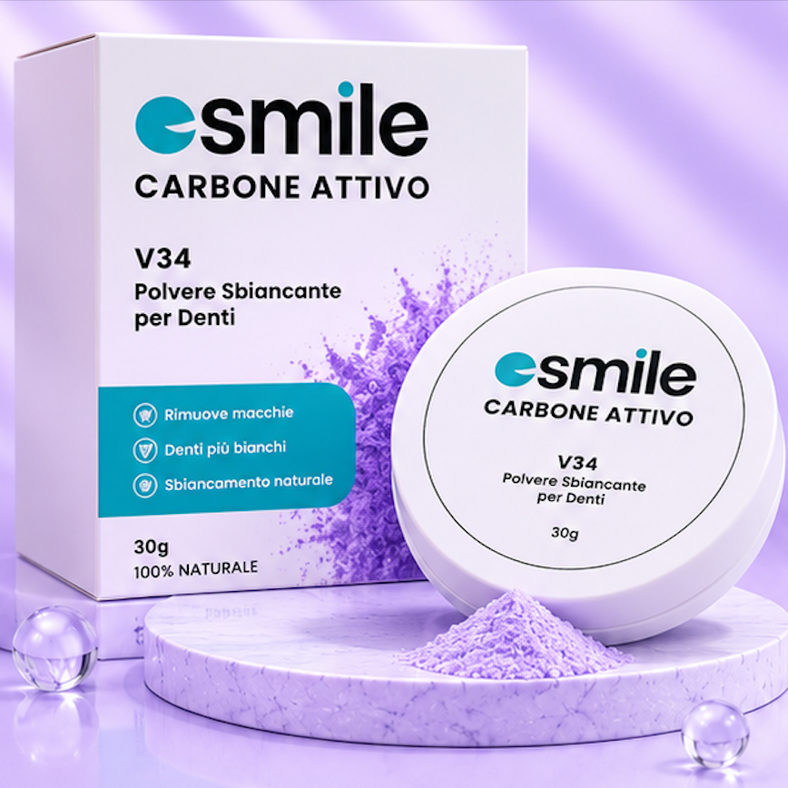 ESMILE Instant Teeth Whitening Charcoal Powder